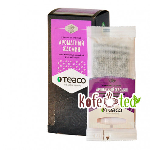 Чай в пакетиках Teaco "Ароматный жасмин", 15 пак.