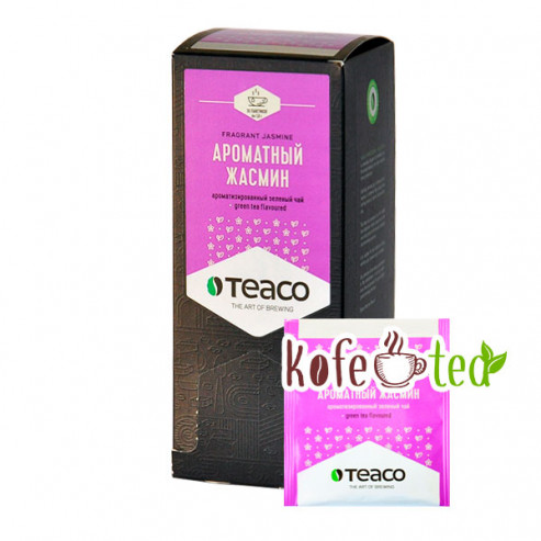 Чай в пакетиках Teaco "Ароматный жасмин", 30 пак.