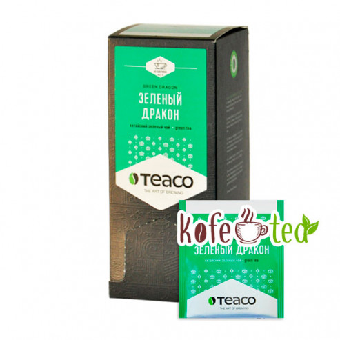 Чай в пакетиках Teaco "Зелёный Дракон", 30 пак.